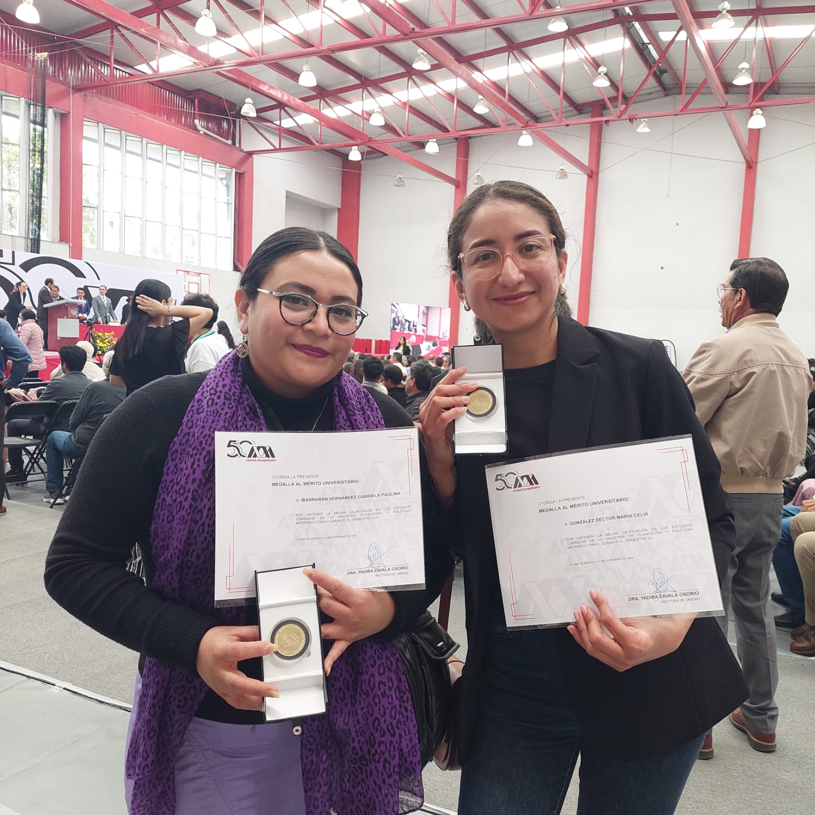 Paulina Ibarraran y María Celia González Déctor